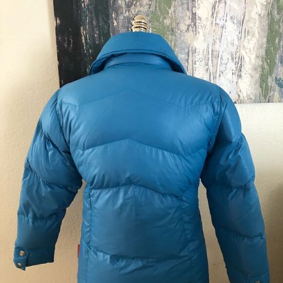 Holden Azure Blue Premium Luxe 80/20 Down Filled Puffer Jacket - Picture 2 of 10